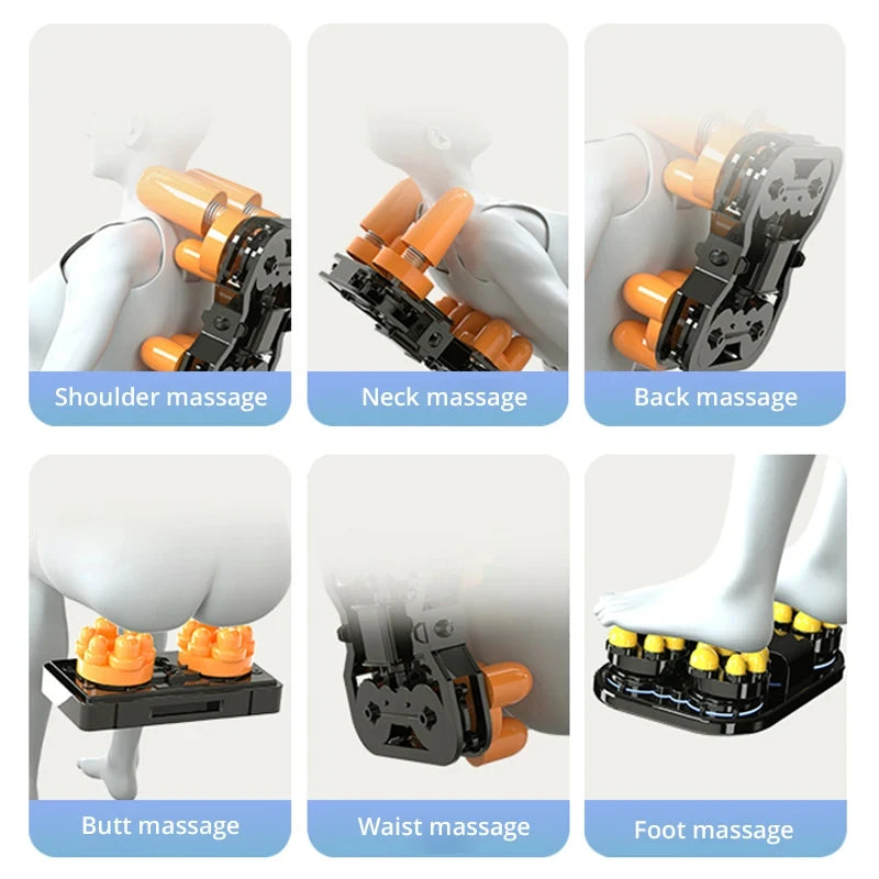 UKL-103-Fully Automatic Massage Chair, Bluetooth Heating, HiFi, Zero Gravity, Russian Control Screen, Diversification Roller, Lo