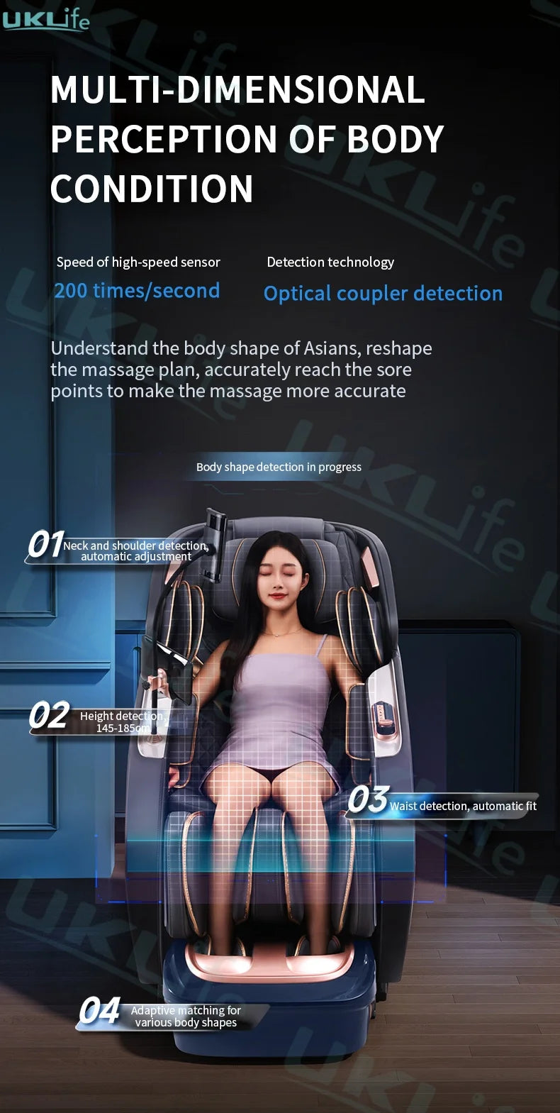 3 Year Warranty SL Track 3D Zero Gravity 4D Waist Heating Luxury Massage Chair Full body Airbag Massage Sofa Home Office Chair