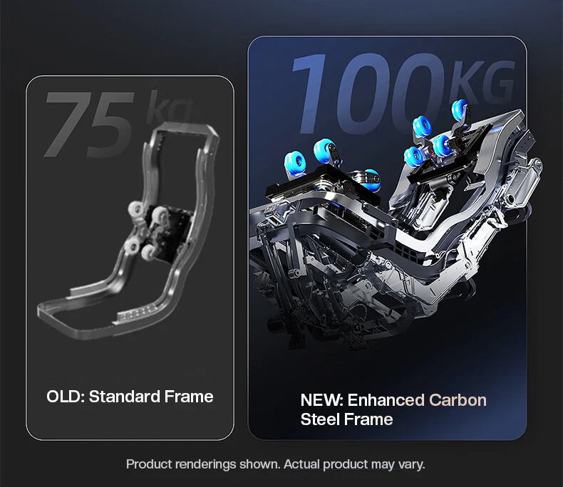 Dual Core Massage Chair Full Body 4D+3D Zero Gravity SL-Track Shiatsu Smart Massage Recliner Chairs with Body Scan, Heating