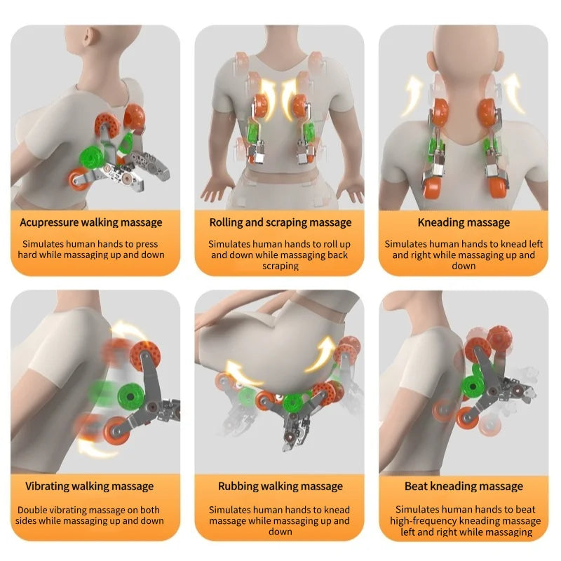 Jade-Inspired 4D Flex Mechanism SL-Track Massage Chair Lotus-Silicone Massage Nodes with Calf Kneading Roller Home Leisure Sofa