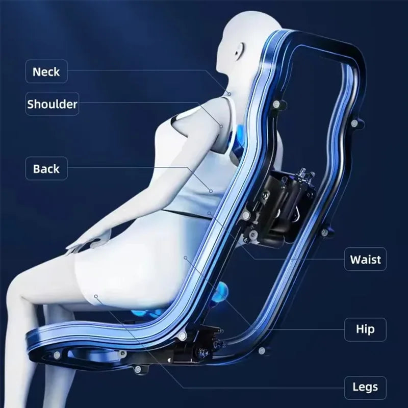 Massage Chair Full Body New Model Home Office Factory Price Electric Heating Kneading Luxury Zero Gravity Recliner Massage Chair