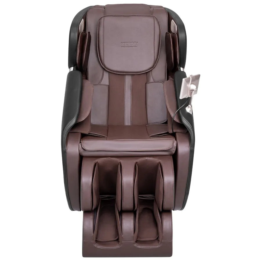 VEVOR Massage Chair Full Body Zero Gravity Recliner with Multi Auto Modes 3D Shiatsu Heating  Speaker Airbag Foot Roller and To