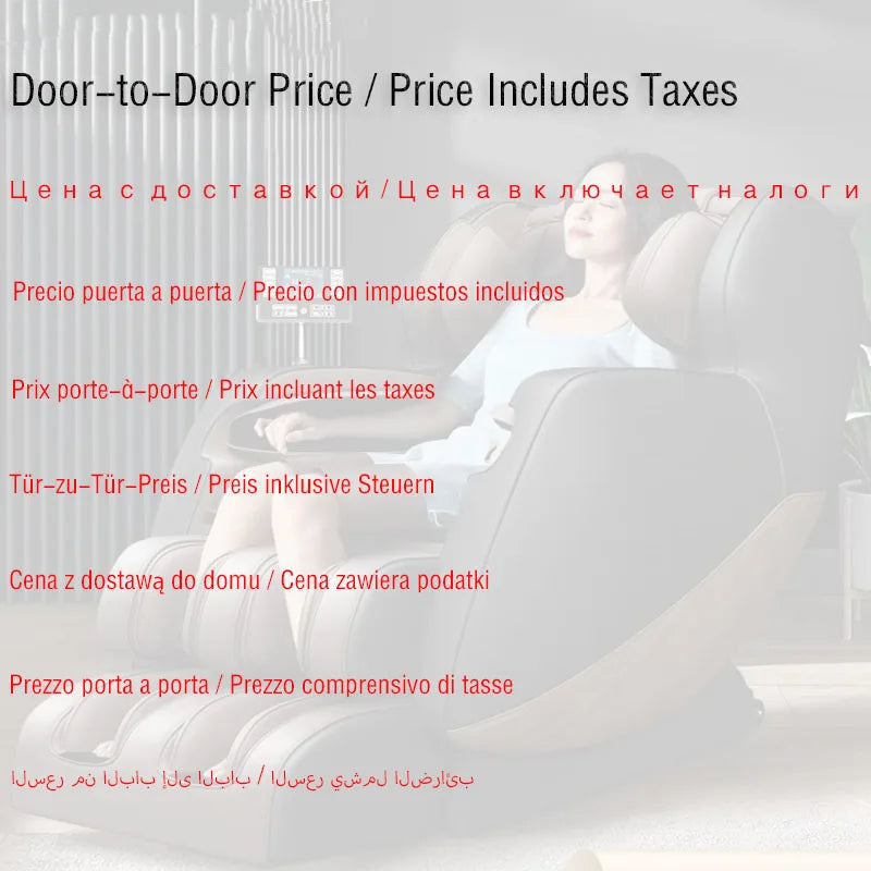 Dual Core Massage Chair Full Body 4D+3D Zero Gravity SL-Track Shiatsu Smart Massage Recliner Chairs with Body Scan, Heating