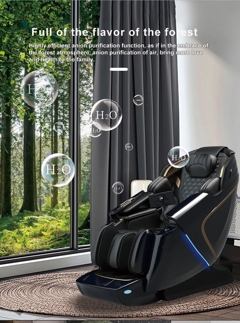 USA Local Delivery 135cmSL Shiatsu 4D Heating Airbag Zero Gravity full body Massage Chair Home Office Chair