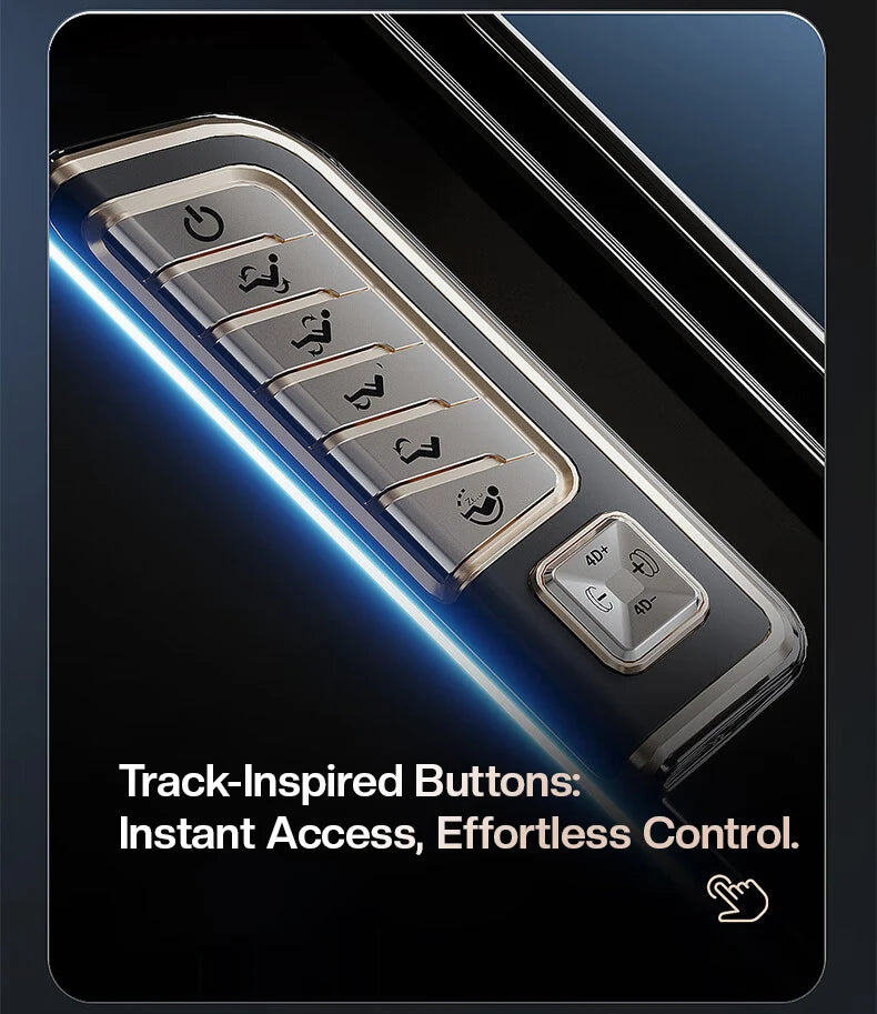 Dual Core Massage Chair Full Body 4D+3D Zero Gravity SL-Track Shiatsu Smart Massage Recliner Chairs with Body Scan, Heating