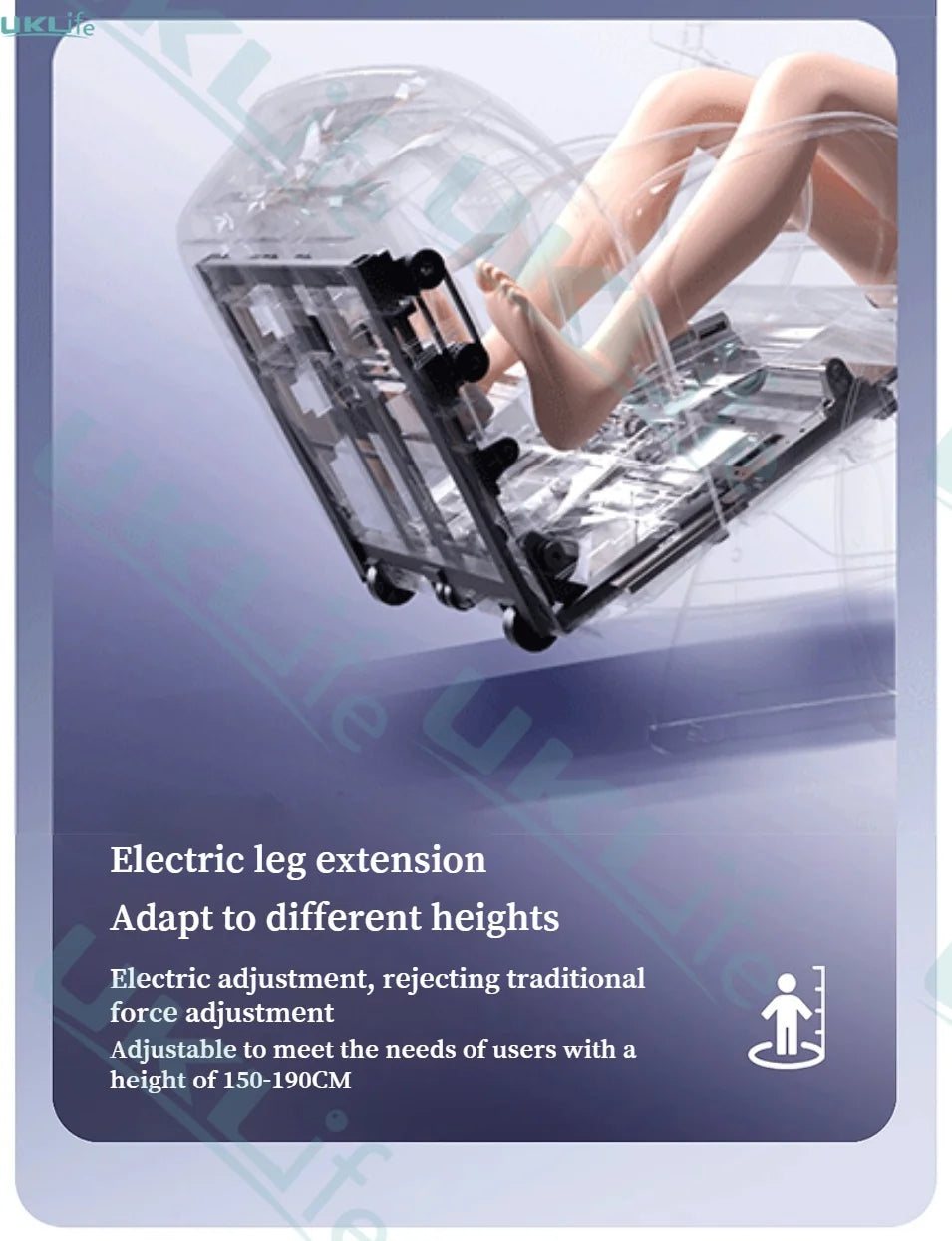 Dual Core 6D Massage Chair with SL Track, Heating Shawl, Thai Stretch & AI Voice - Full Body Zero Gravity Recliner