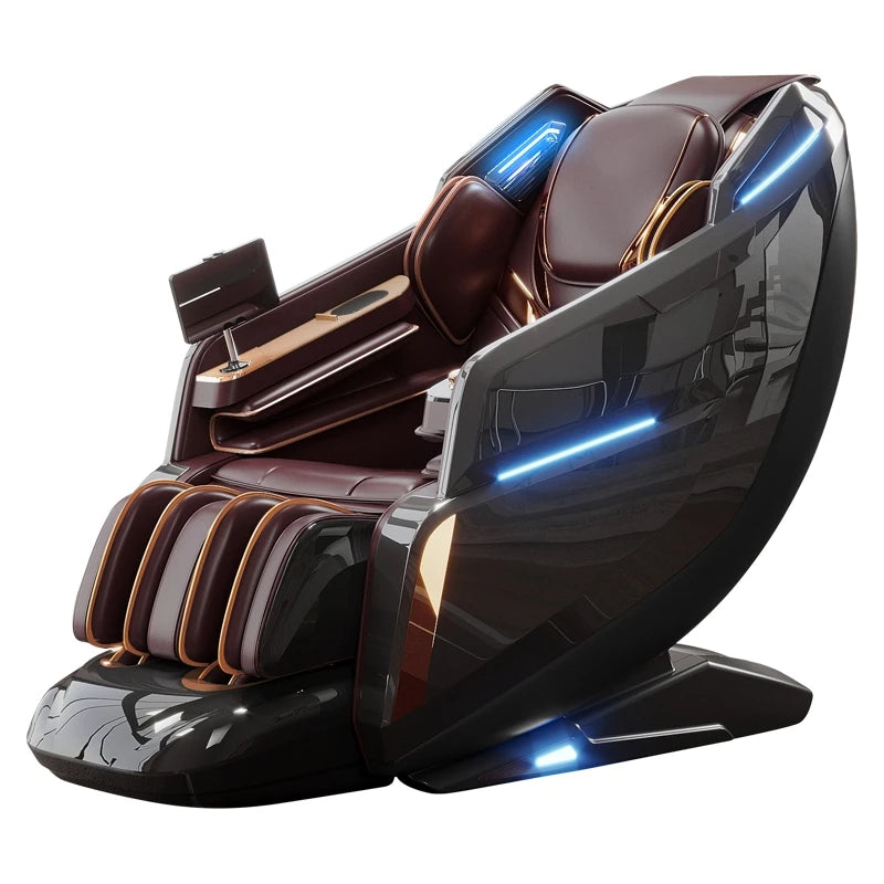 2025 Premium 4D Smart Massage Chair Full-Body Luxury Space Capsule with Multifunction Triple Control Operation‌ Home Office Use