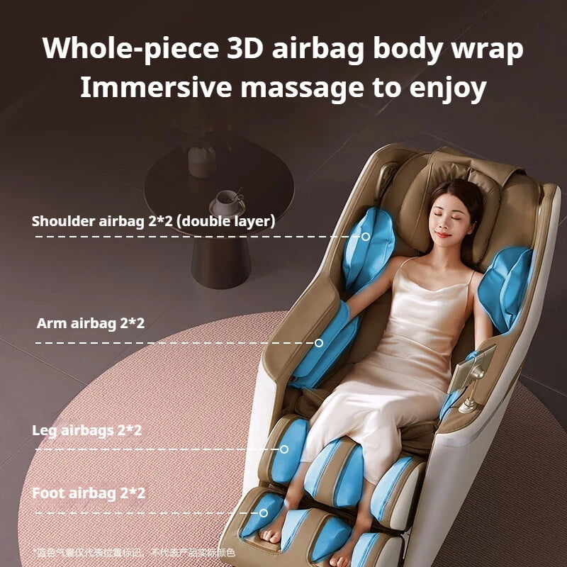 2 Year Warranty 4D SL Airbag Zero Gravity full body Massage Chair Home 3D Office Foot Roller Shiatsu Office Chair Massage Sofa