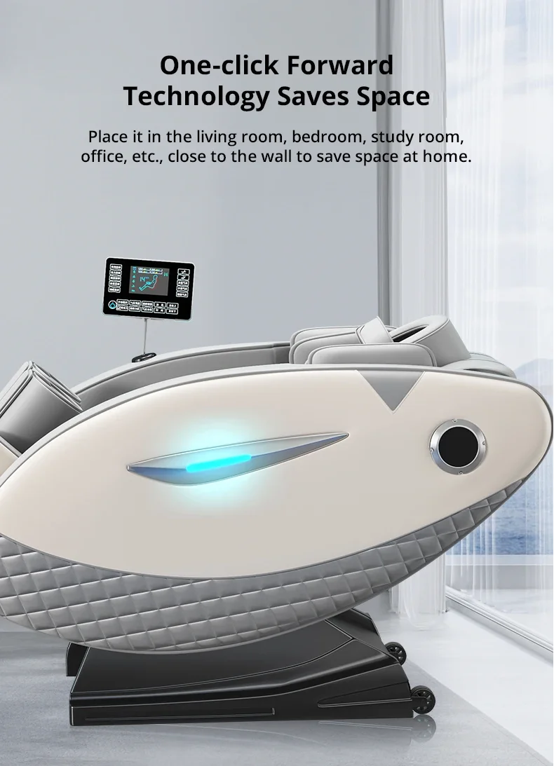 UKL-103-Fully Automatic Massage Chair, Bluetooth Heating, HiFi, Zero Gravity, Russian Control Screen, Diversification Roller, Lo