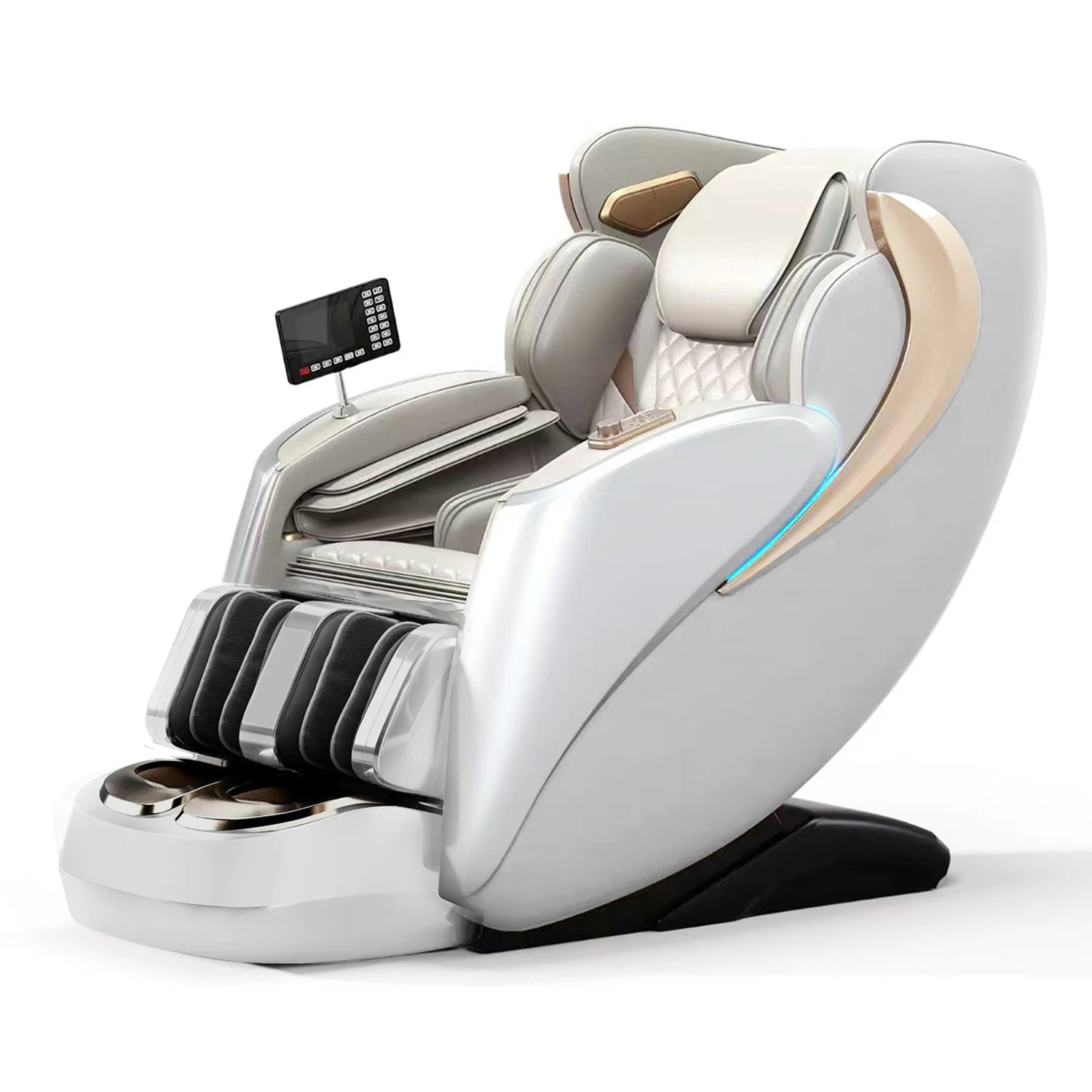 Dual-Core 4D SL-Track Zero Gravity Massage Chair | Full Body Thai Stretch & Foot Extension | 3 Year Warranty Home Luxury Electri