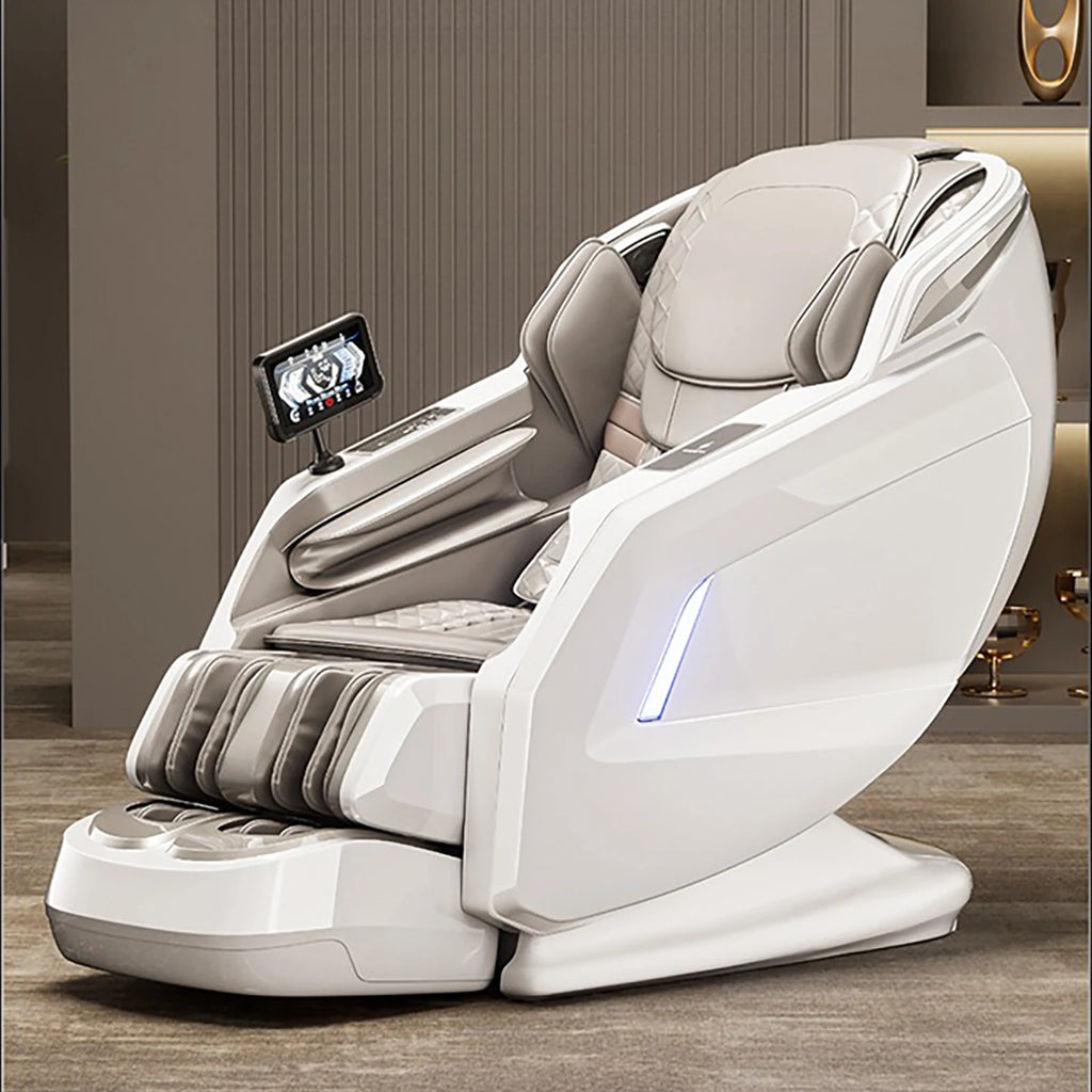 Best 4d Zero Gravity Massage Chair With SL Rail Design Full Body Airbag Massage Foot Rollers Bluetooth Audio Relaxation