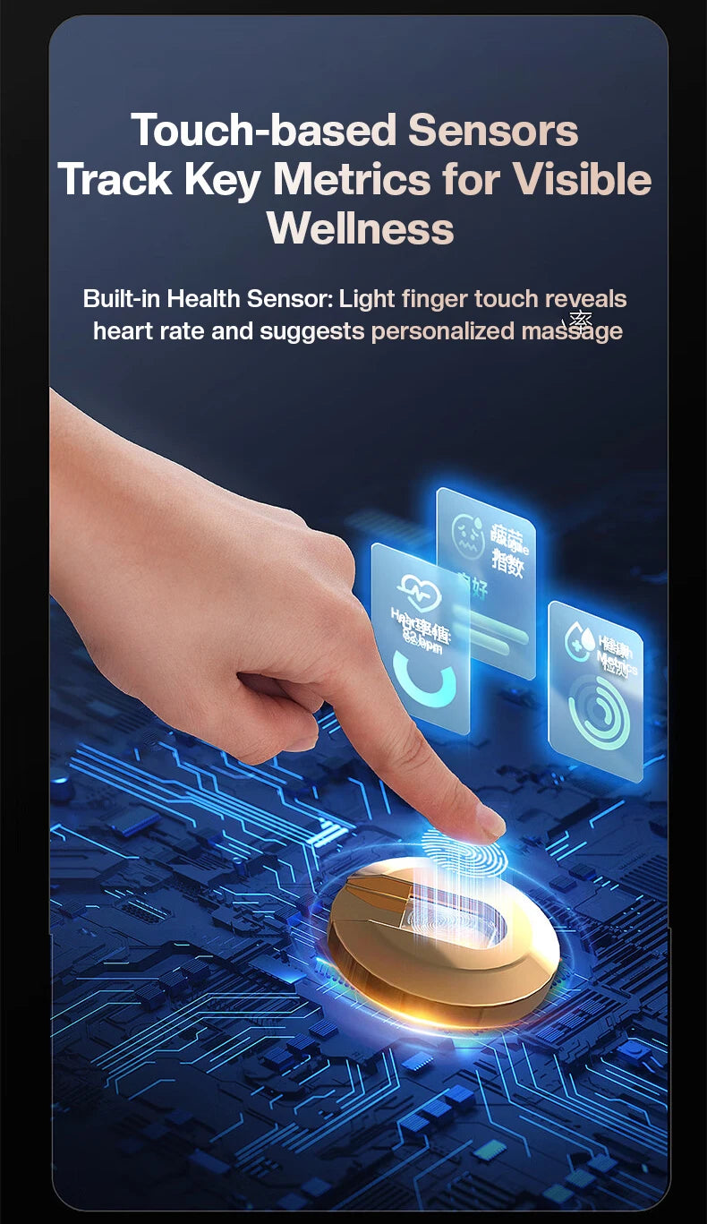 Dual Core Massage Chair Full Body 4D+3D Zero Gravity SL-Track Shiatsu Smart Massage Recliner Chairs with Body Scan, Heating