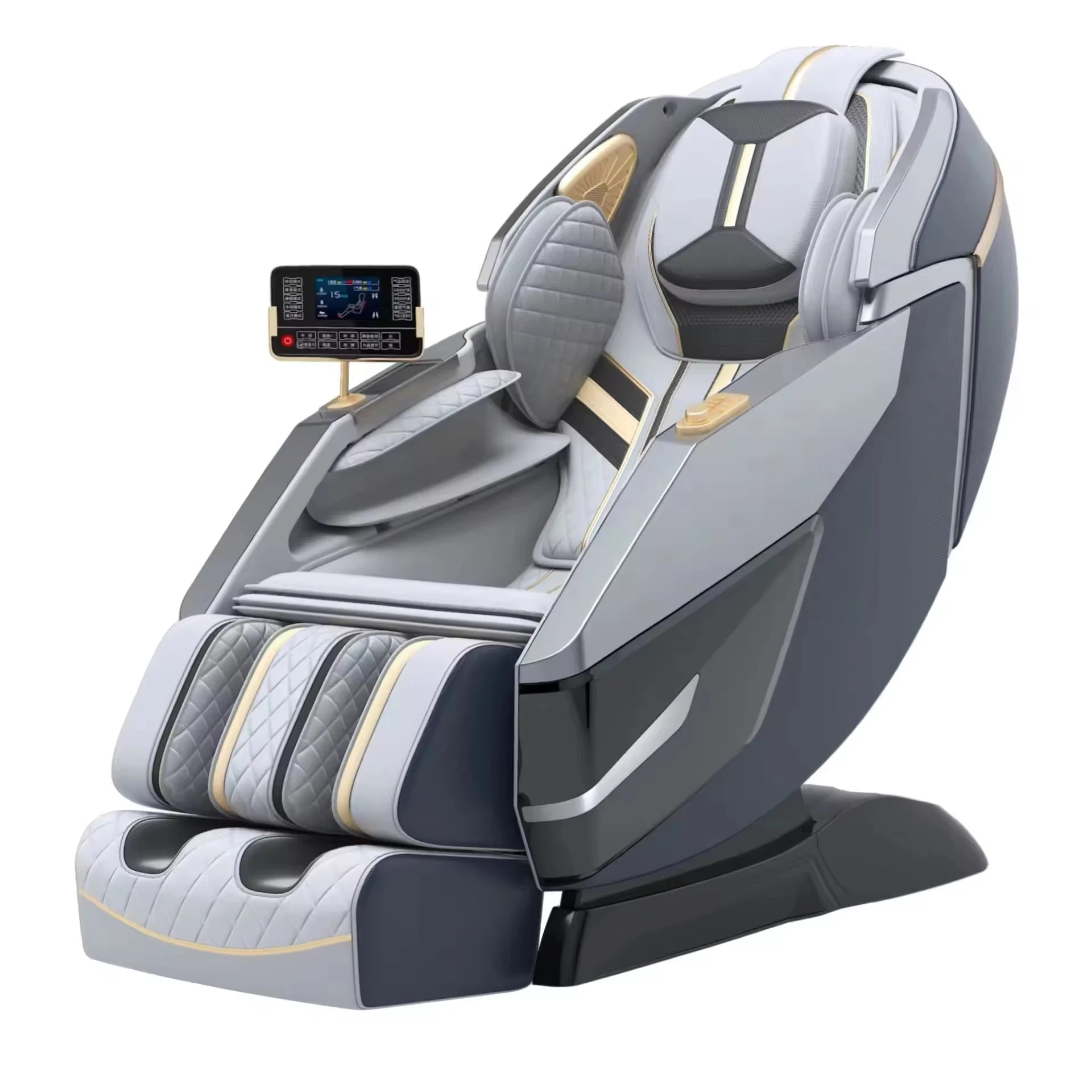 Electric Massage Chair Foot Roller Massage Lounge Chair Full Body Zero Gravity Stretching 4D Massage Chair 2025
