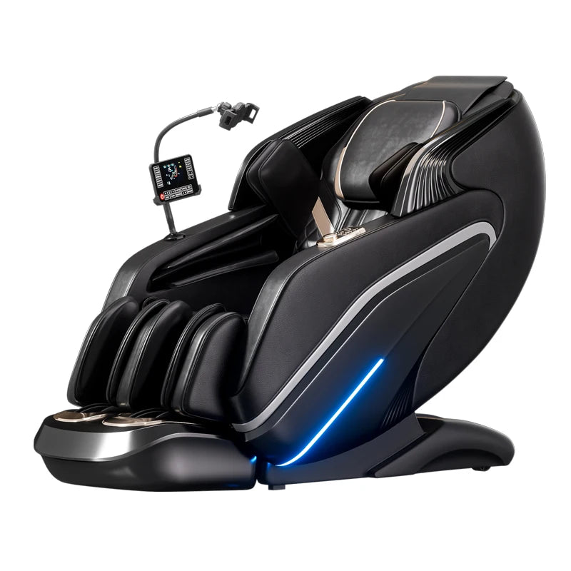 New Upgraded Super-large Cockpit Massage Chair Zero Gravity 4D Full Body Automatic Multifunction Intelligent Home Recliner Sofa