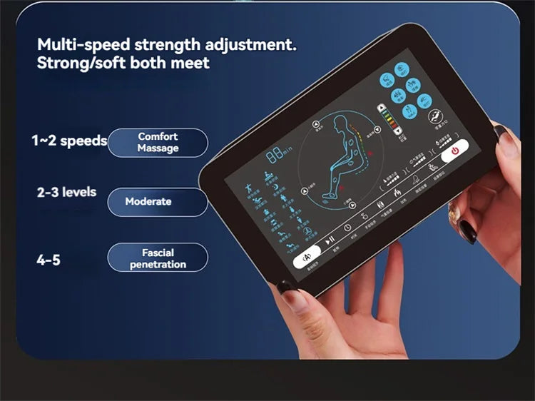 6D+6D Massage Chair Full Body Zero Gravity SL-Track Shiatsu Heating Massage Chairs with Body Scan Yoga Stretch Calf Extension