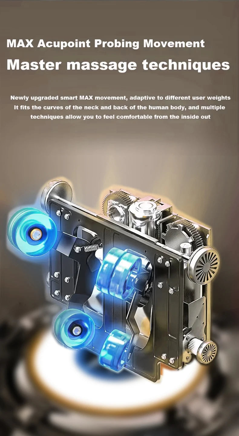 Home & Office 4D Massage Chair – Full Body SL Track, Zero Gravity, Heating, Space-Saving Design | 3-Year Warranty