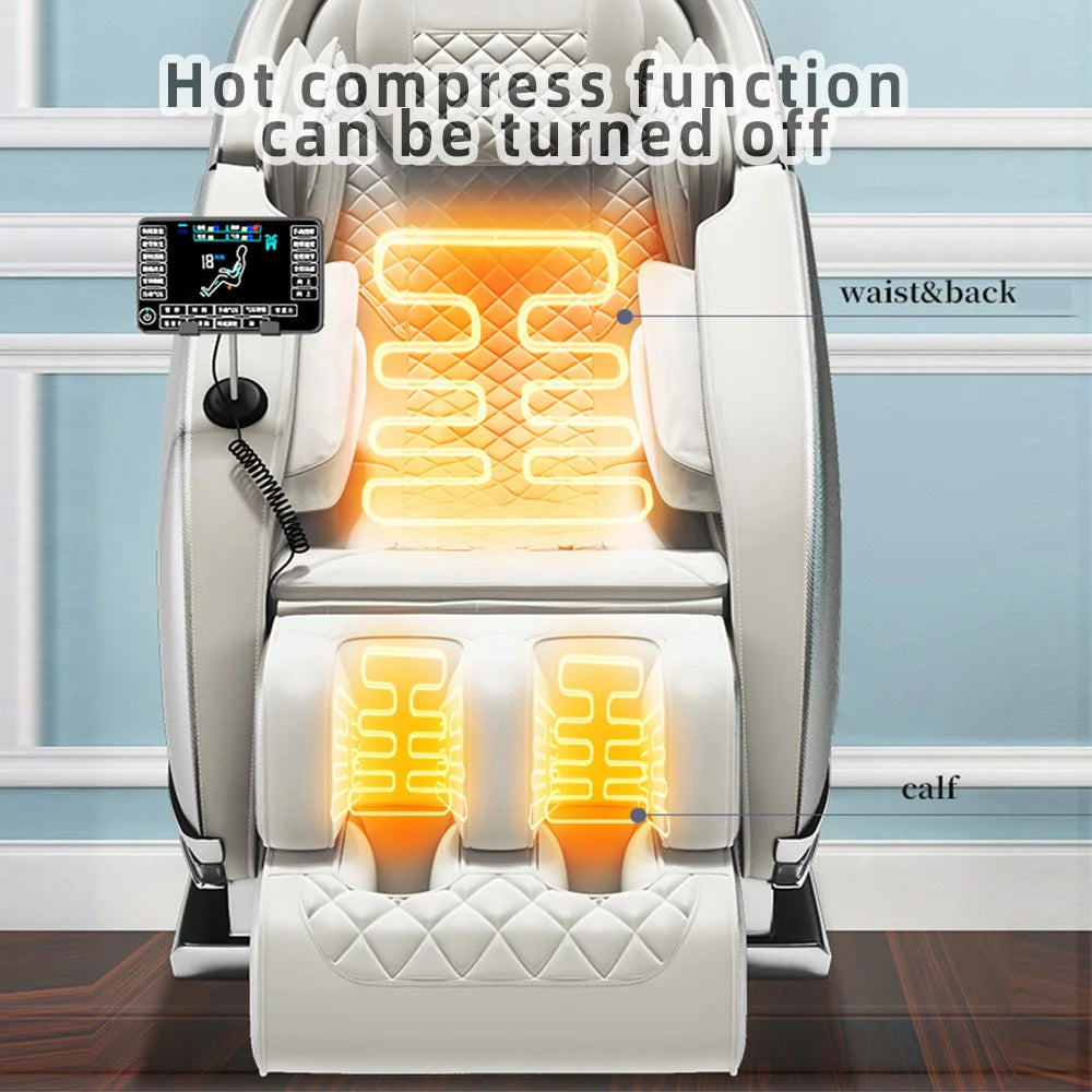 2 Year Warranty 4D SL Airbag Zero Gravity full body Massage Chair Home 3D Office Foot Roller Shiatsu Office Chair Massage Sofa