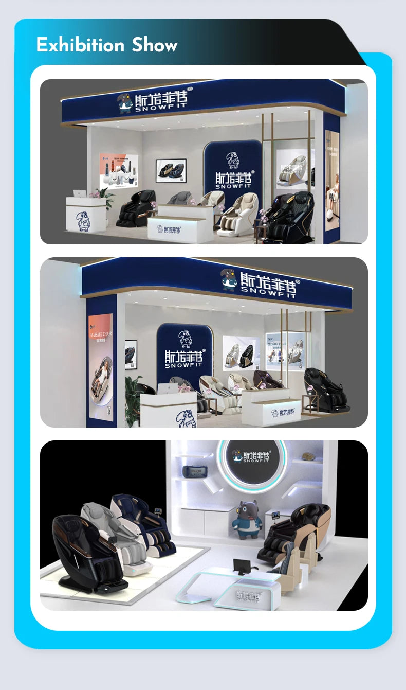 Dual Core Massage Chair Full Body 4D+3D Zero Gravity SL-Track Shiatsu Smart Massage Recliner Chairs with Body Scan, Heating