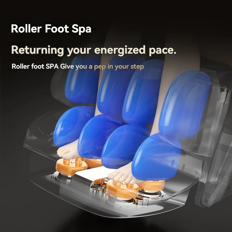 Heated Massage Chair Full Body  4D Body Massage Chair Recliner Therapy Zero Gravity SL Track Electric Relaxing Massage Chairs