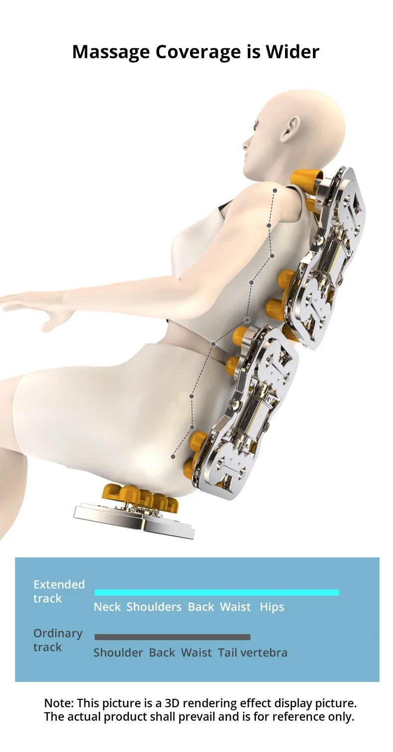 UKL-103-Fully Automatic Massage Chair, Bluetooth Heating, HiFi, Zero Gravity, Russian Control Screen, Diversification Roller, Lo