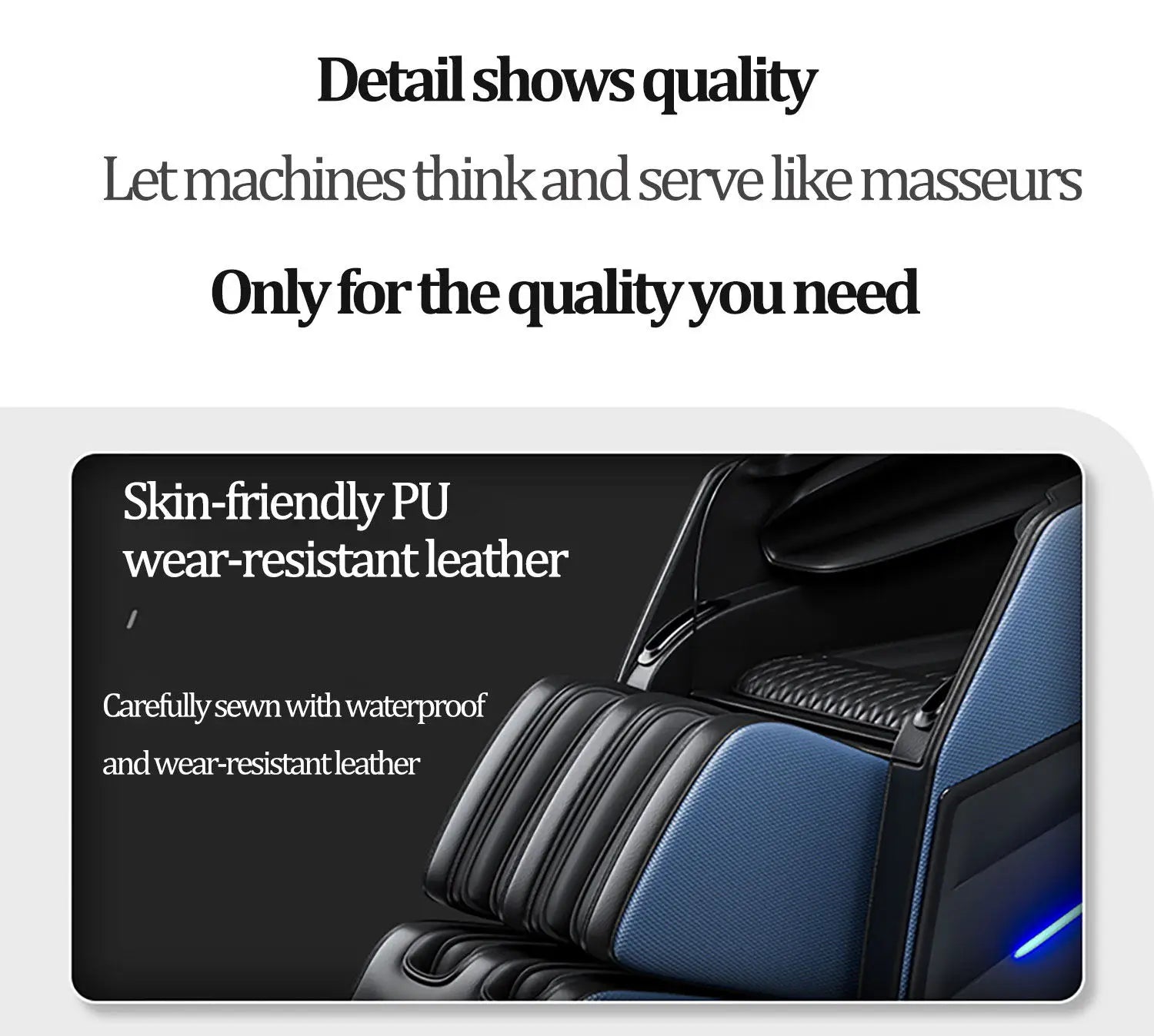 3  Year Warranty UKLife 4D SL-Track Full Body Air Bag Zero Gravity  Luxury Electric Massager Chairs For Office  Massage Sofa