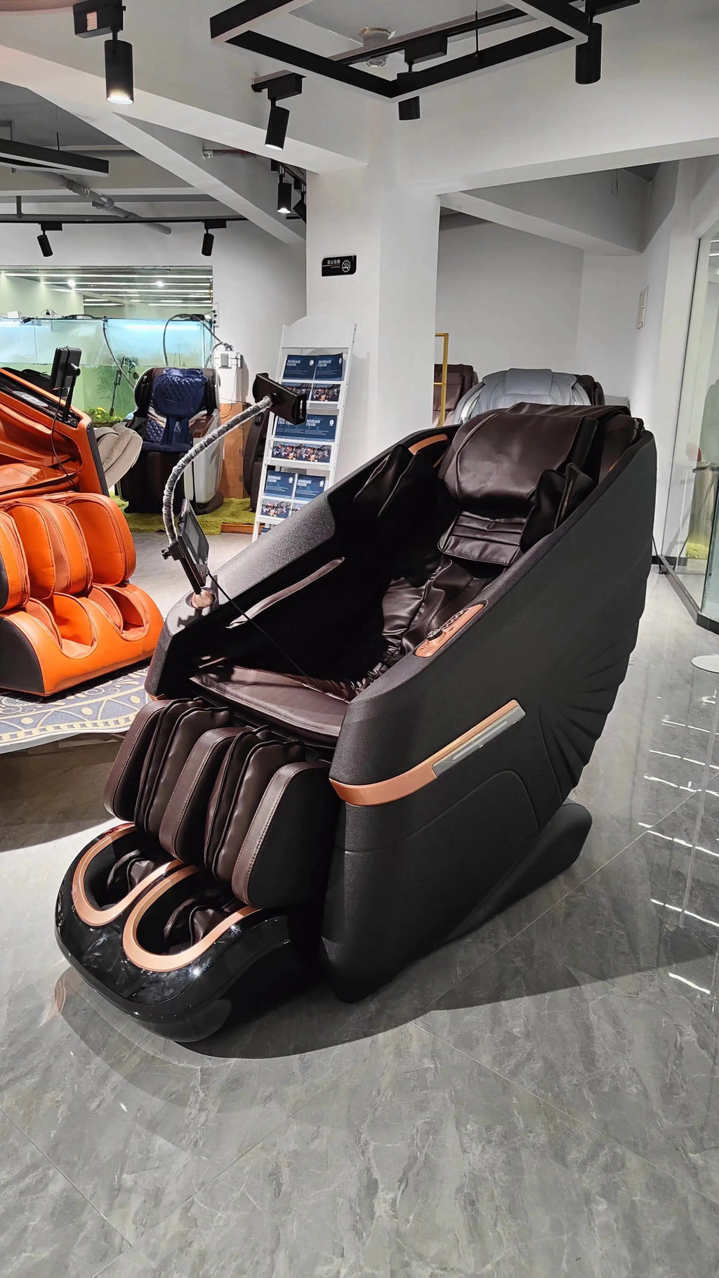 Home & Office 4D Massage Chair – Full Body SL Track, Zero Gravity, Heating, Space-Saving Design | 3-Year Warranty