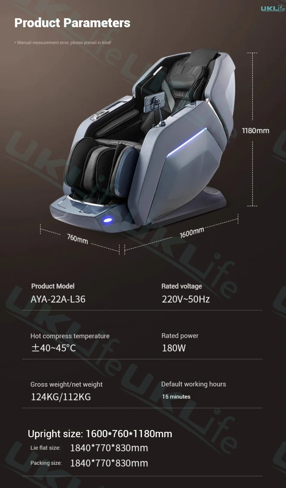 2025 New Model 4D+4D Dual Core Massage Chair with 25 Programs, Airbag Full Body, Health Scan, Zero Gravity, Lumbar Heating