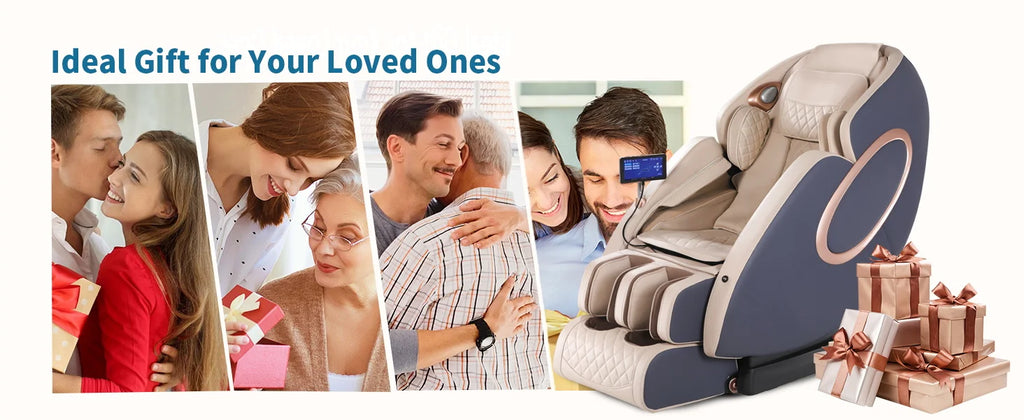 APP Control 4D Massage Chairs SL-Track Full Body Shiatsu Recliner Zero Gravity Massager with Yoga Stretching Foot Massage Roller