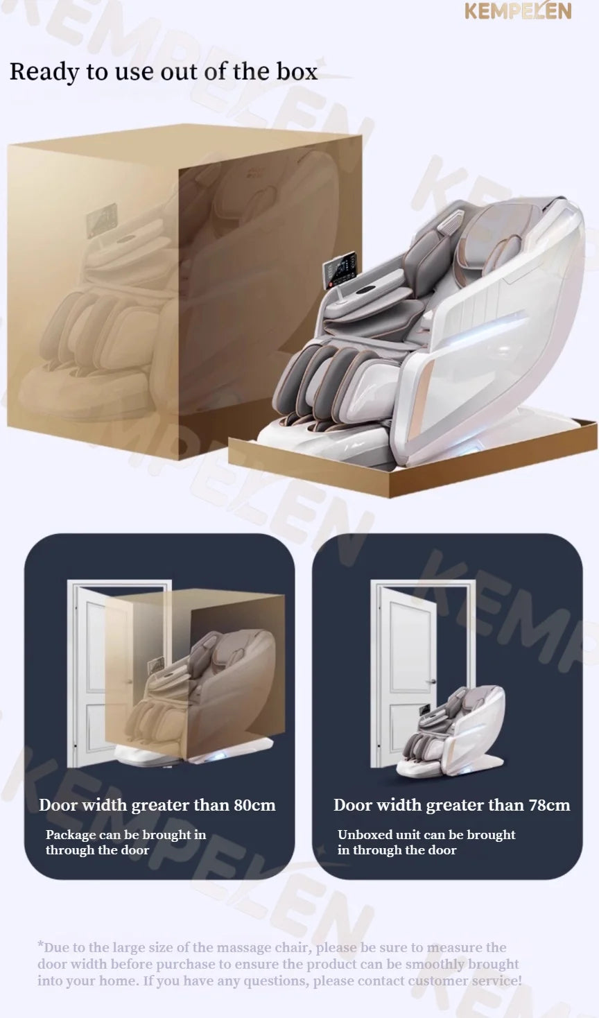 3D Massage Chair SL Track with AI Voice Control | Thai Stretch, Heating, Full Body Airbags, Foot Rollers, Bluetooth Music