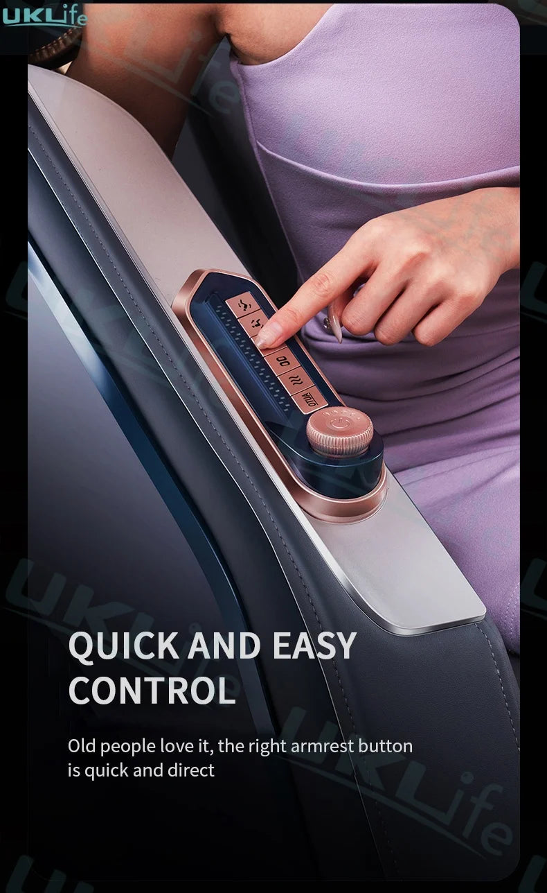 3 Year Warranty SL Track 3D Zero Gravity 4D Waist Heating Luxury Massage Chair Full body Airbag Massage Sofa Home Office Chair