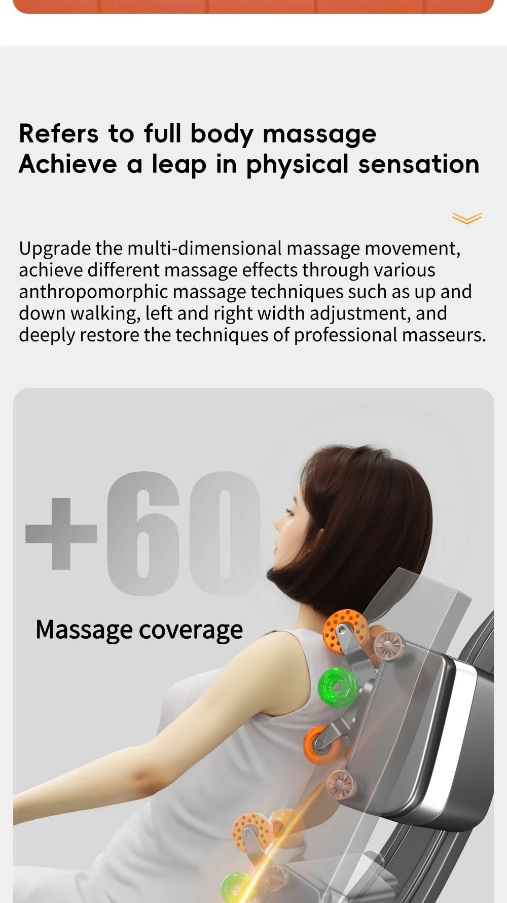 Jade-Inspired 4D Flex Mechanism SL-Track Massage Chair Lotus-Silicone Massage Nodes with Calf Kneading Roller Home Leisure Sofa