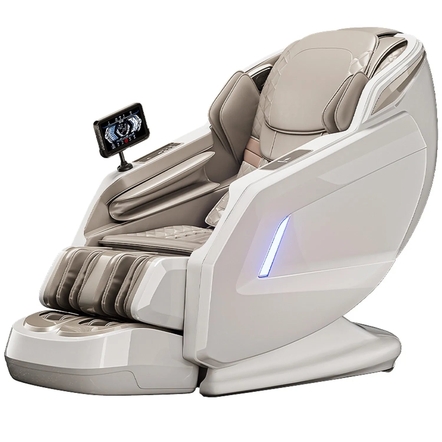 Best 4d Zero Gravity Massage Chair With SL Rail Design Full Body Airbag Massage Foot Rollers Bluetooth Audio Relaxation