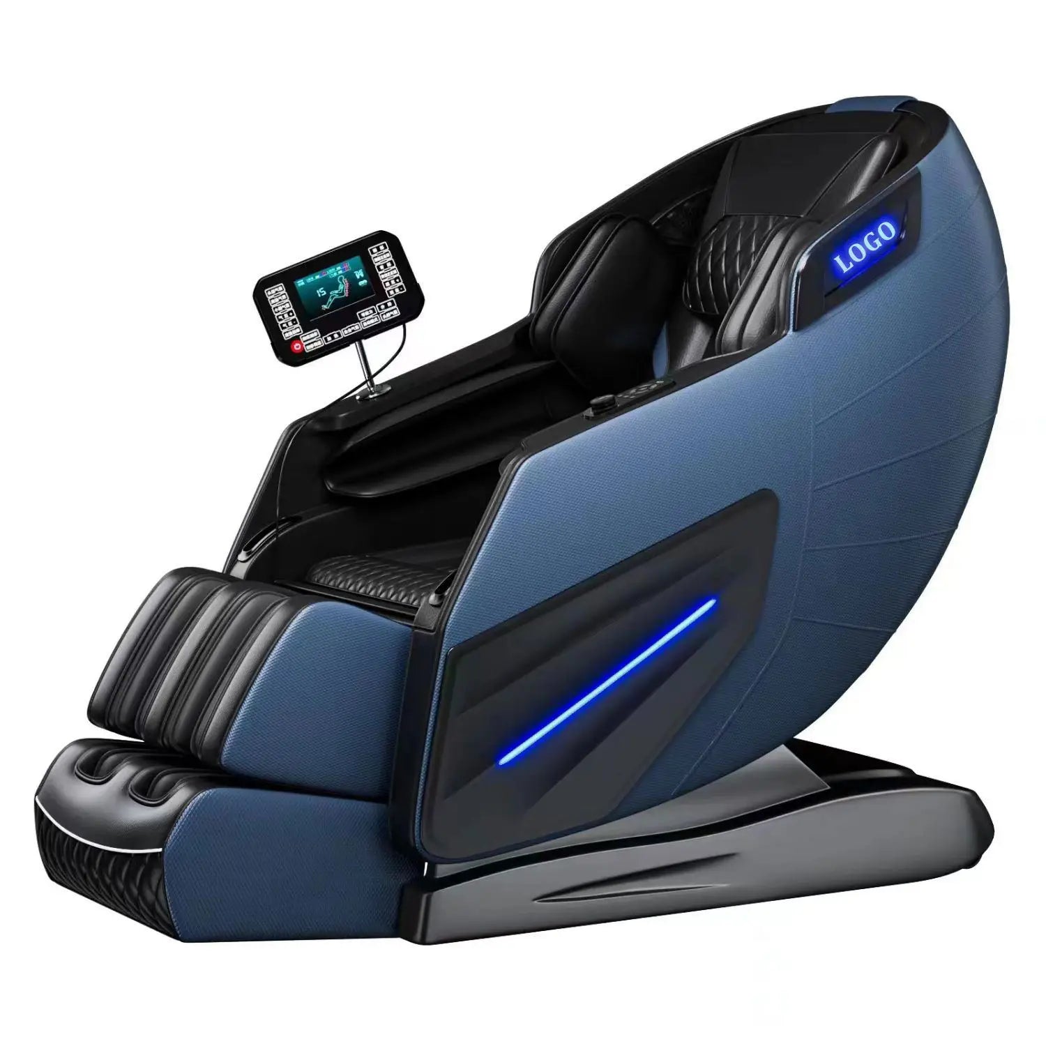 3  Year Warranty UKLife 4D SL-Track Full Body Air Bag Zero Gravity  Luxury Electric Massager Chairs For Office  Massage Sofa