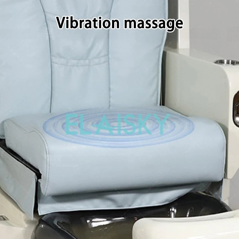 Eggshell Space Cabin Sofa Manicure Pedicure Chair Foot Spa Nail Salon Foot Bath Massage Pedicure Chair High-end Salon Sofa Chair