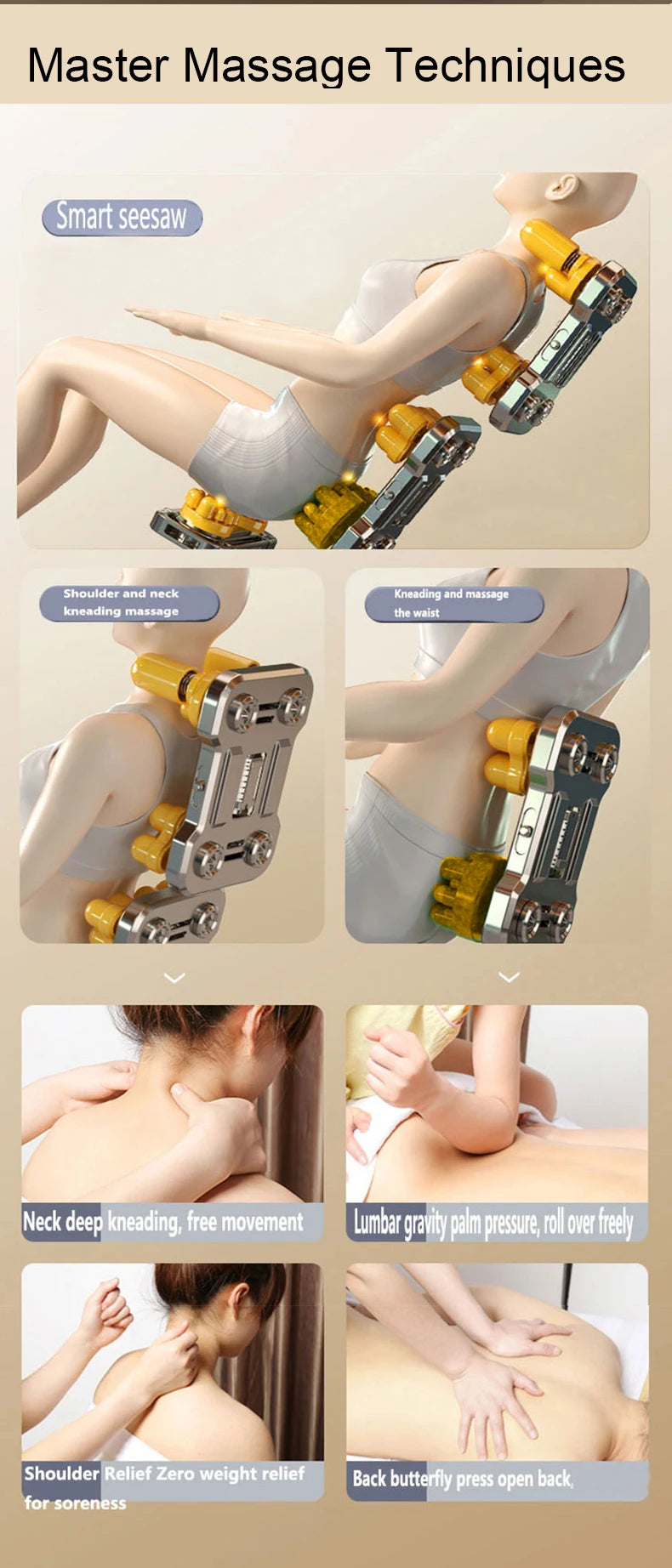 3 Year Warranty 4D SL Track Massage Chair Zero Gravity Massage Recliner Full Body Airbag Massage Sofa Touch Screen Office chair