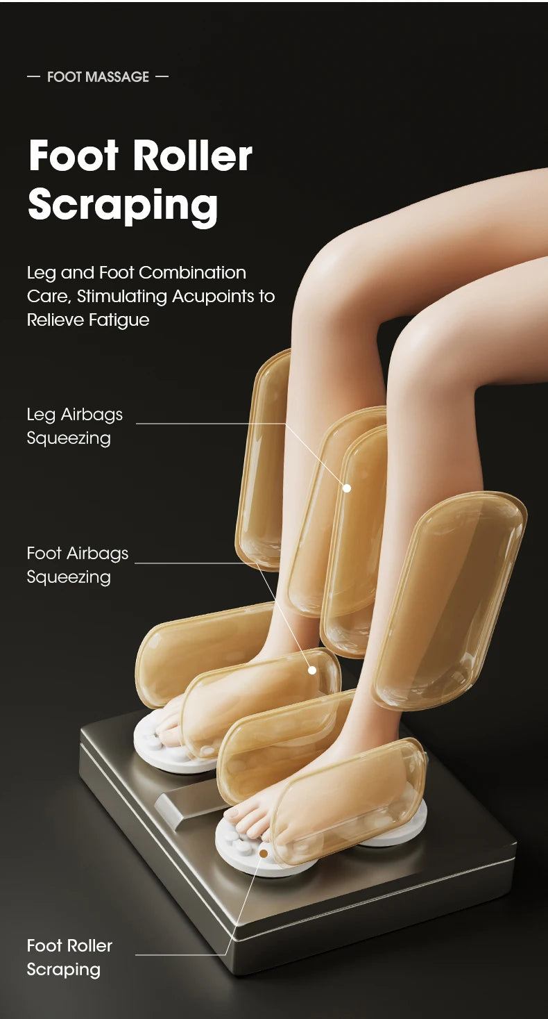 Home & Office 4D Massage Chair – Full Body SL Track, Zero Gravity, Heating, Space-Saving Design | 3-Year Warranty