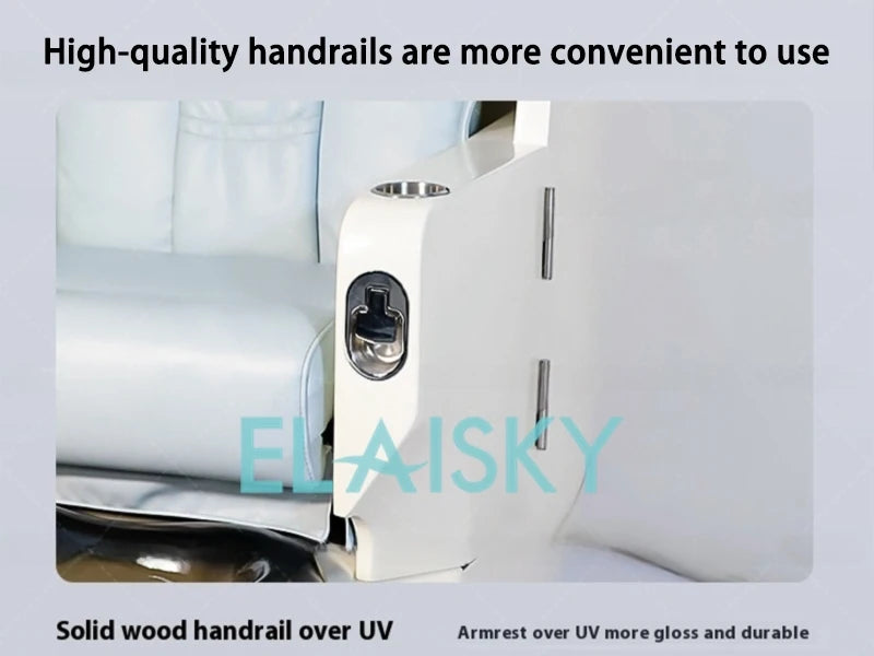 Eggshell Space Cabin Sofa Manicure Pedicure Chair Foot Spa Nail Salon Foot Bath Massage Pedicure Chair High-end Salon Sofa Chair