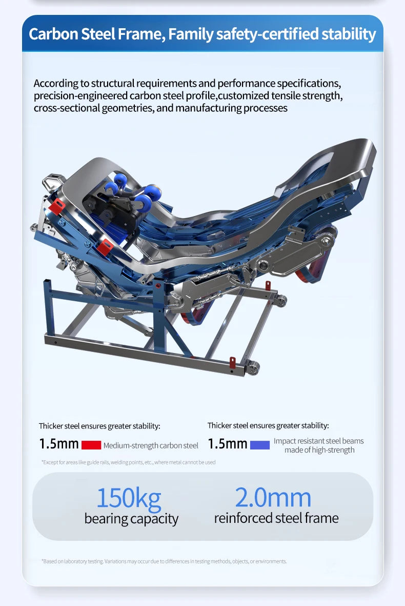 2025 Premium 4D Smart Massage Chair Full-Body Luxury Space Capsule with Multifunction Triple Control Operation‌ Home Office Use