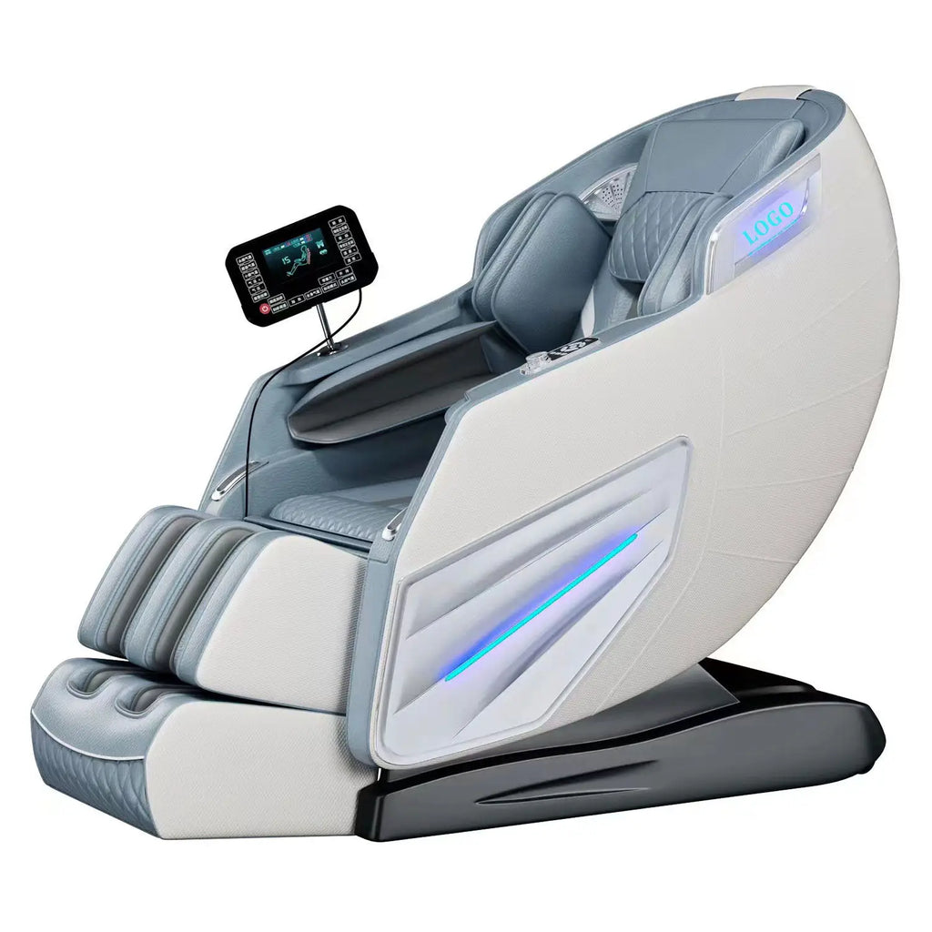 3  Year Warranty UKLife 4D SL-Track Full Body Air Bag Zero Gravity  Luxury Electric Massager Chairs For Office  Massage Sofa
