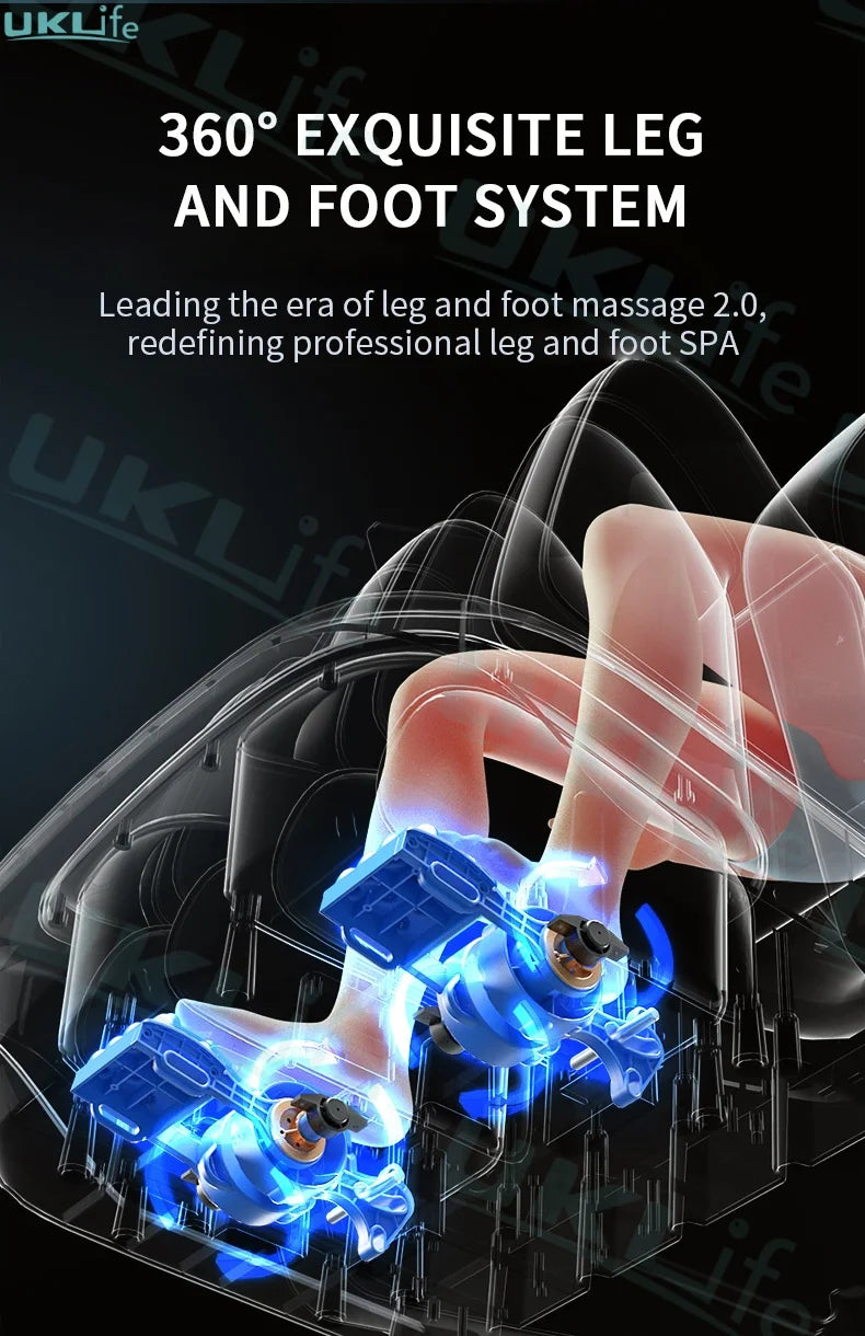 3 Year Warranty SL Track 3D Zero Gravity 4D Waist Heating Luxury Massage Chair Full body Airbag Massage Sofa Home Office Chair