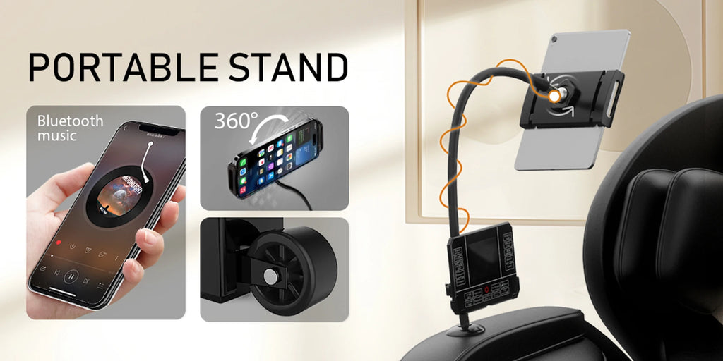 Zero Gravity Full Body Massage Chair with Heating, Airbags, Foot Roller & Touch Screen – Supports Up to 180 lbs