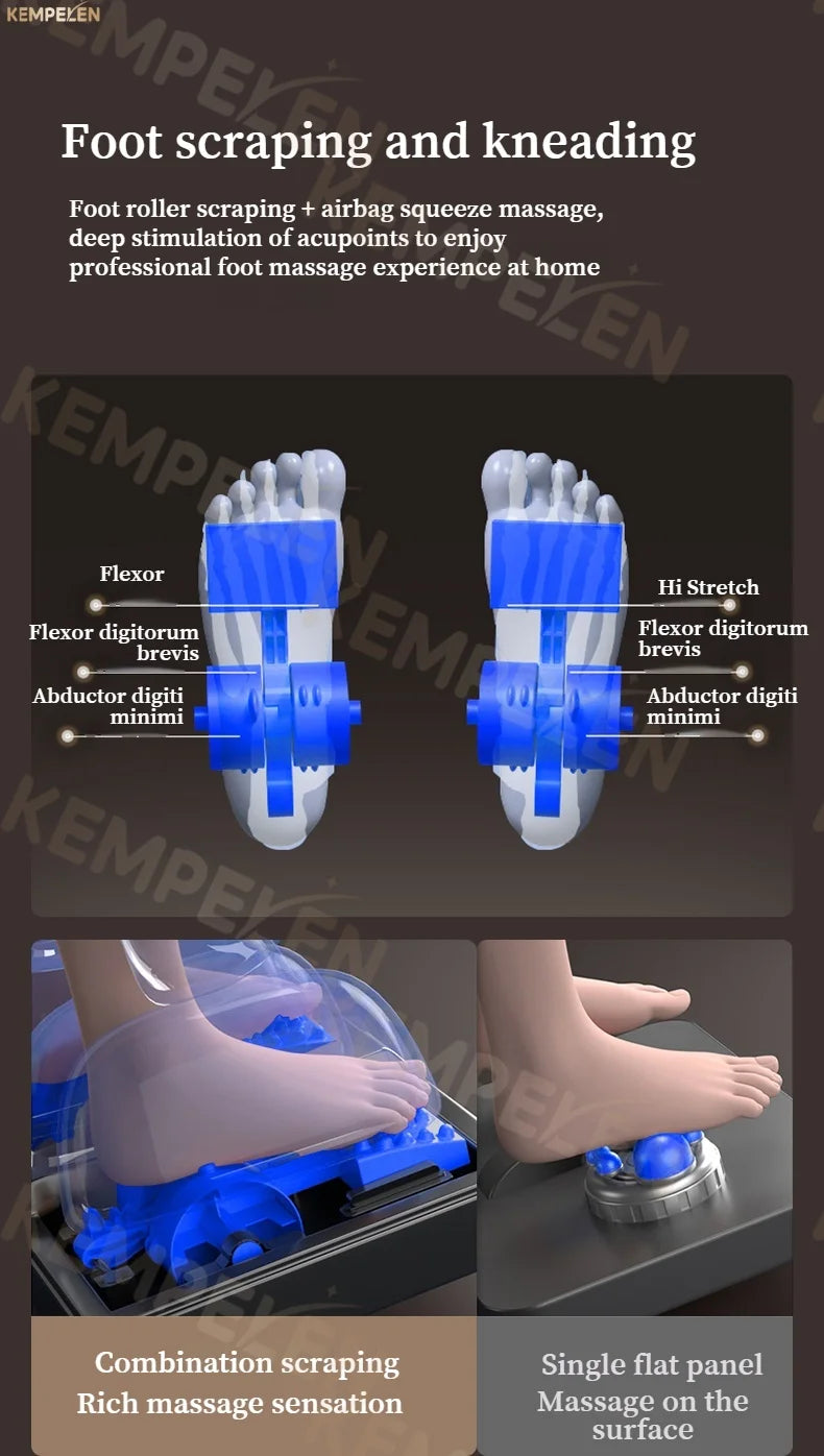 4D Full Body Massage Chair AI Voice Control Zero Gravity Thai Stretch Foot Scraping Blood Oxygen Monitor Home Relaxation