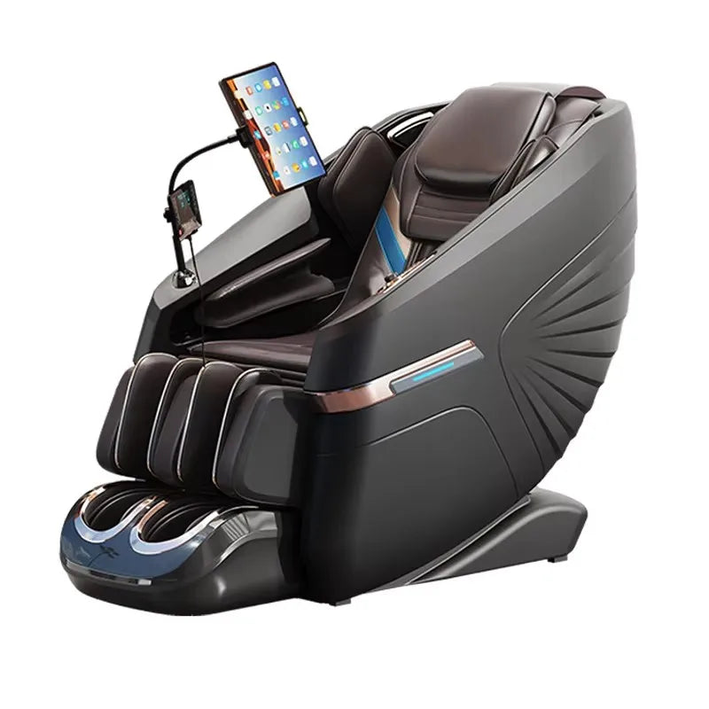 Home & Office 4D Massage Chair – Full Body SL Track, Zero Gravity, Heating, Space-Saving Design | 3-Year Warranty