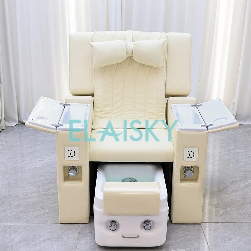 Electric Foot Bath Sofa Massage Spa Luxury Pedicure Sofa Massage Reclining Chair Armchair Electric Lounge Chair for Beauty Salon