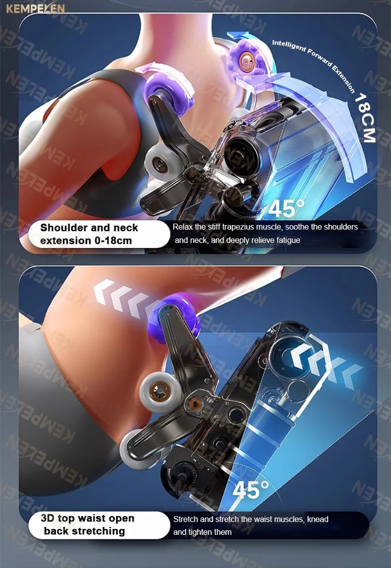 4D Full Body Massage Chair Zero Gravity Thai Stretch Heat Therapy Airbag Compression AI Voice Control for Home Office