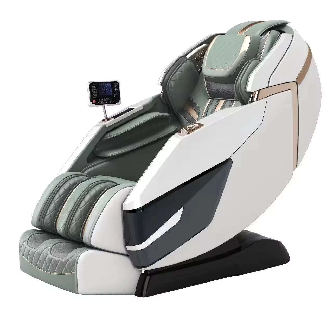 Electric Massage Chair Foot Roller Massage Lounge Chair Full Body Zero Gravity Stretching 4D Massage Chair 2025