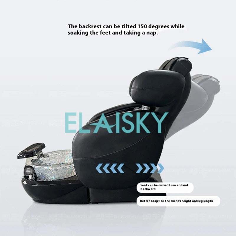 Space Capsule Foot Washing Sofa Multi Functional Nail Spa Salon Foot Massage Chair Nail Art Beauty Salon Spa Foot Massage Chair