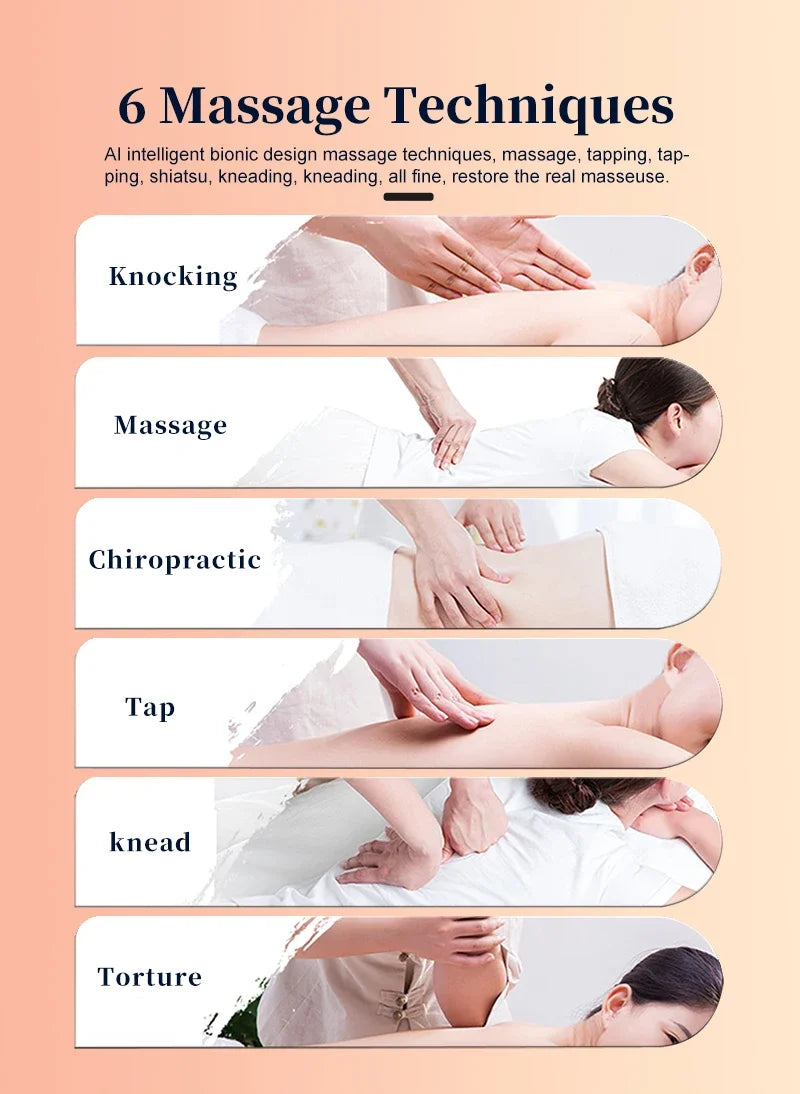 4D+4D Electric Massage Chair Full Body 24 Modes Zero Gravity SL-Track Shiatsu Smart Auto Massage Chairs with Heat System Massage