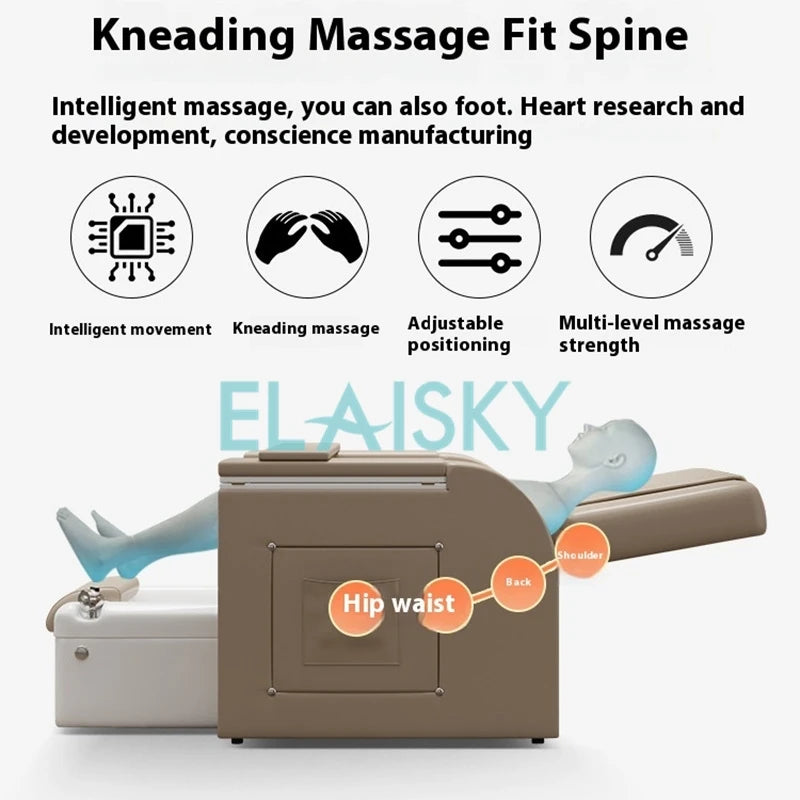 Electric Foot Bath Sofa Massage Spa Luxury Pedicure Sofa Massage Reclining Chair Armchair Electric Lounge Chair for Beauty Salon