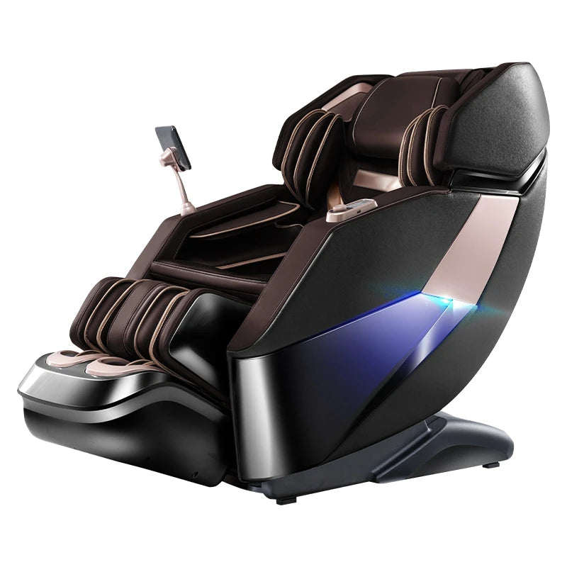 Electric Zero Gravity Massage Chair Leisure Sofa with Longer SL Track Full Body Airbag Knead Shiatsu Calf Roller for Relaxation